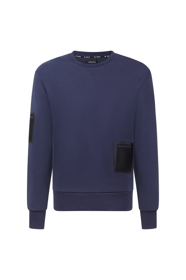 Bravian sweat blue front