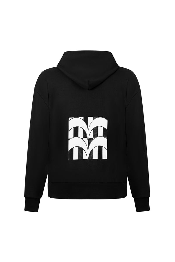 Bravian Hoodie swallow black back