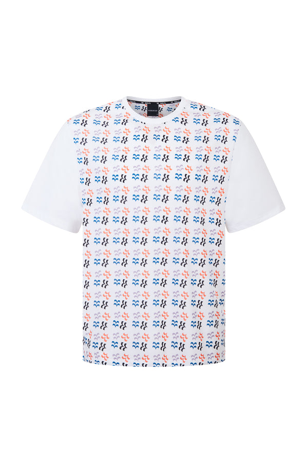 Bravian t-shirt logo mania vest white front