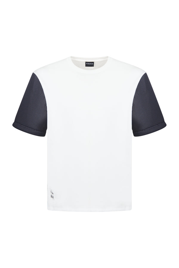 Bravian t-shirt mesh 3d white front